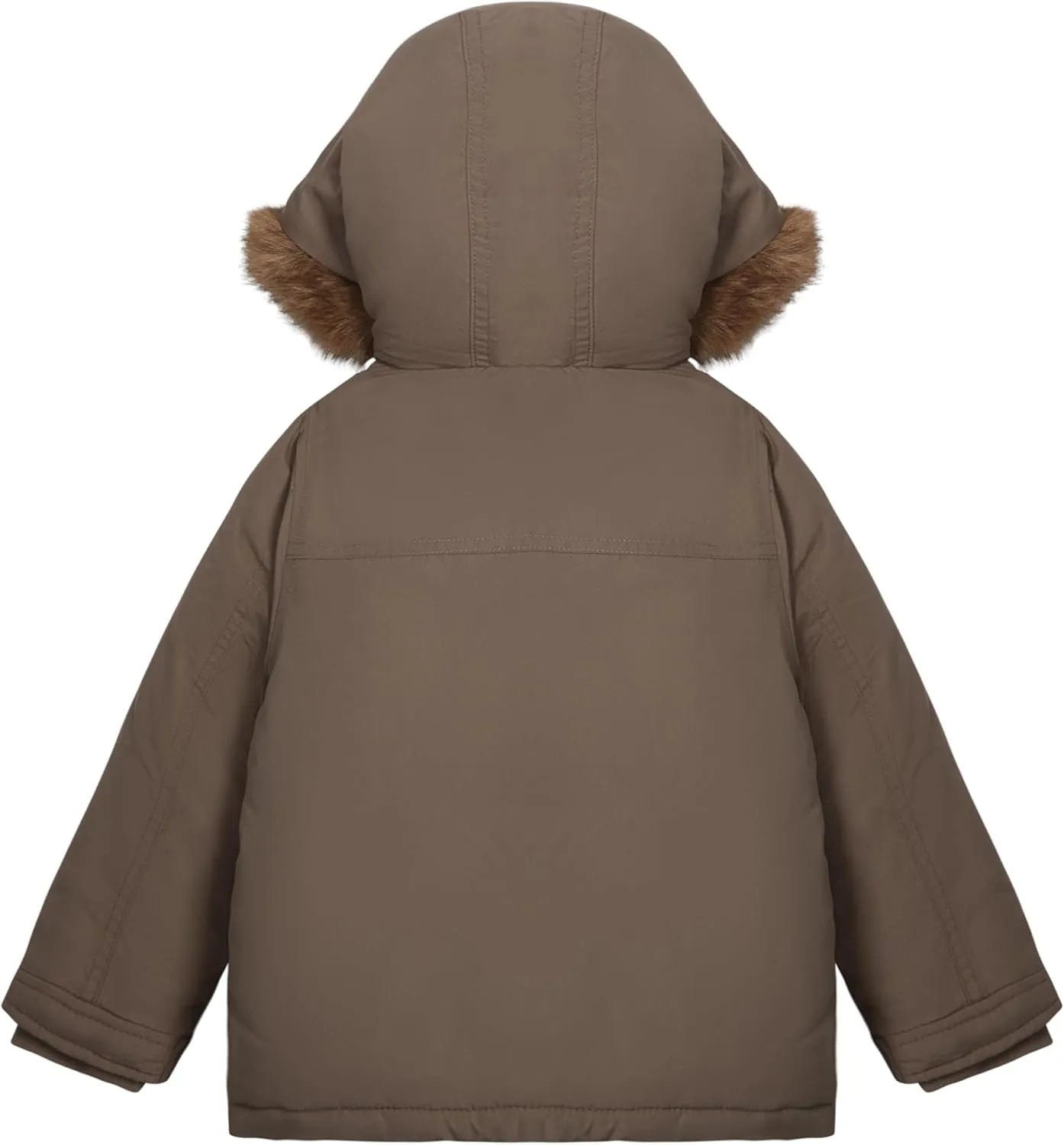 Carter's Boys' Warm Winter Parka Hooded Jacket