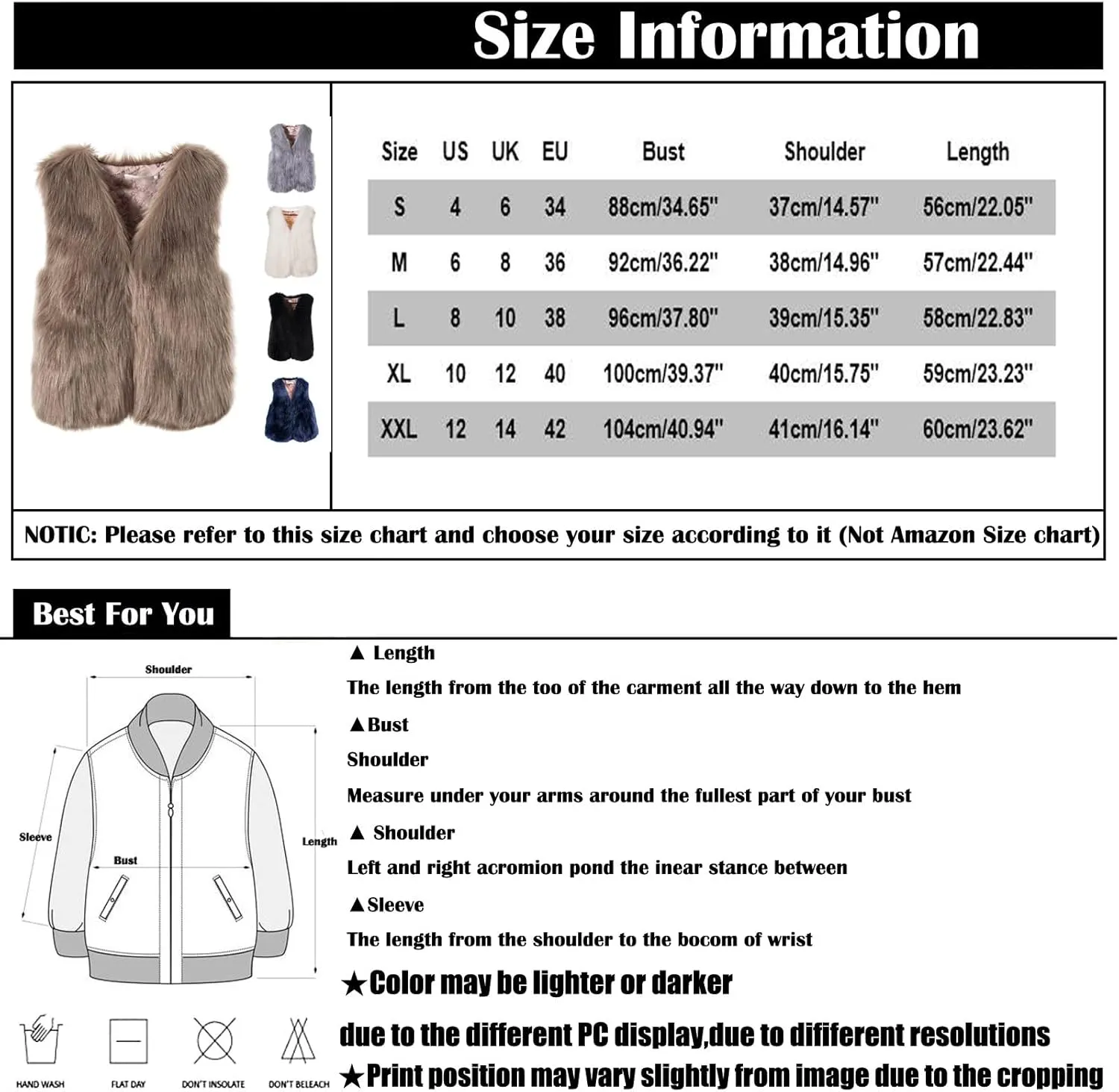 ChicCrate 2025 Womens Vest Winter Jackets Warm Clothes Cozy Lightweight Sleeveless Coats Fashion Casual Outerwear Vests