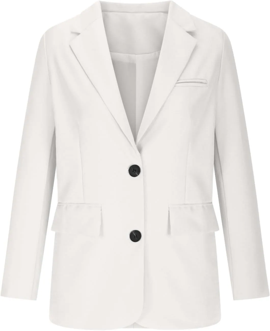 Fall Blazers for Women 2024 Business Casual Long Sleeve Dressy Open Front Coats Work Office Oversized Suit Jackets