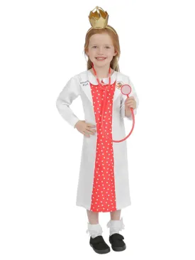 Girls Costume - Julia Donaldson Zog Princess Pearl Costume