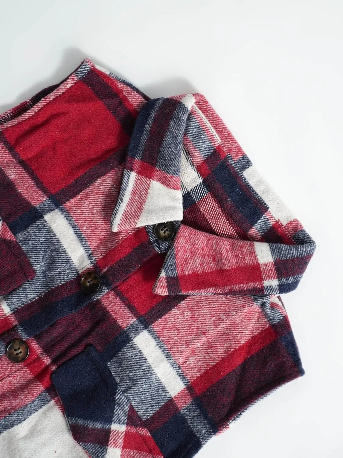 Mmoneyake Plaid Vest for Women Fall Button Down Shirt Jacket Sleeveless Shacket Lightweight Lapel Neck Coat Casual Outwear