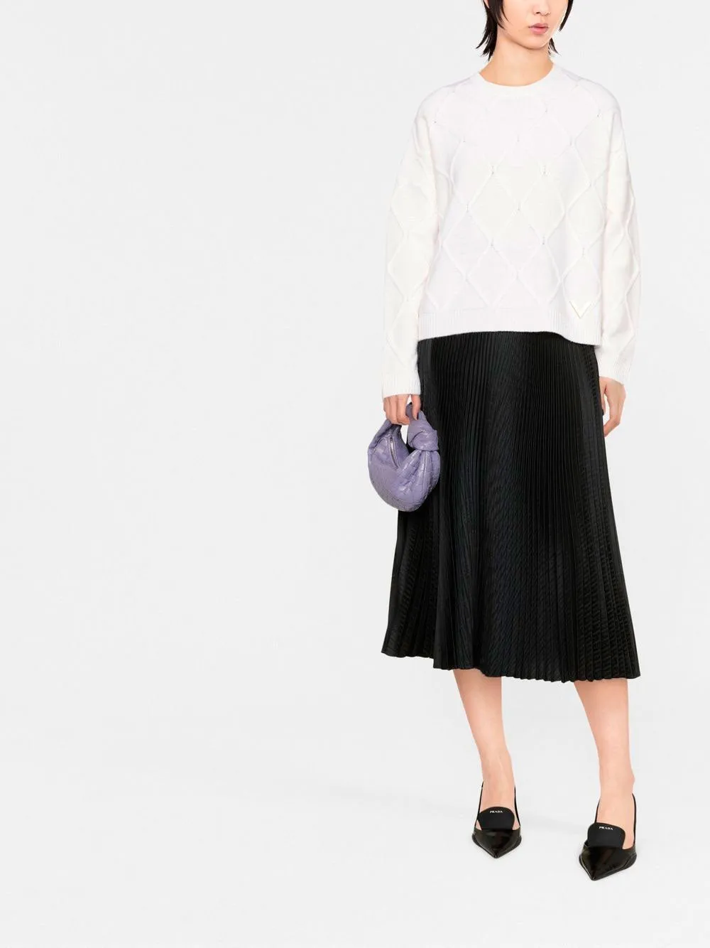 Pleated skirt