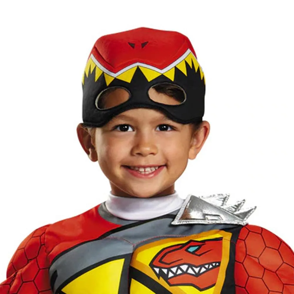 Power Rangers Costume For Boys Red Dino Charge Halloween Outfits