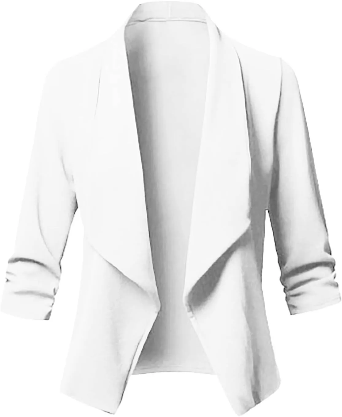 Women's Business Casual Blazers Lightweight Office Jacket Plus Size Open Front Blazer Cropped Blazer Dressy Jackets